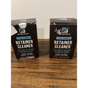 M3 Naturals Extra Strength Retainer Cleaner Tablets Lot Of 2 240 Tablets